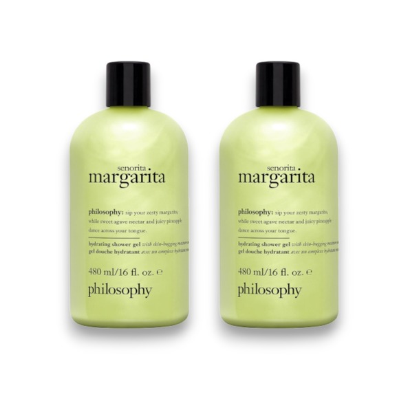 2 Pack Philosophy Hydrating Bath & Shower Gel Vegan Cruelty...